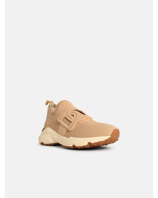 Tod's Natural "Kate" Sneakers