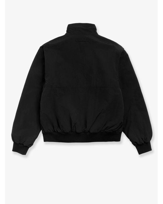 Stussy Black Polar Nylon Jacket for men