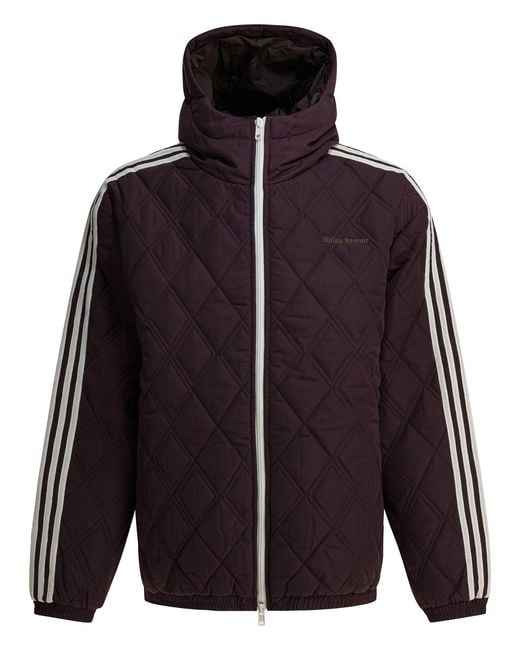 Adidas Originals Purple Recycled Polyester Jacket
