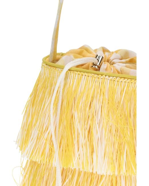 La Milanesa Metallic Shoulder Bag Anemone