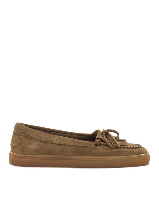 COPENHAGEN Brown "Cph 365" Lace-Up Loafers