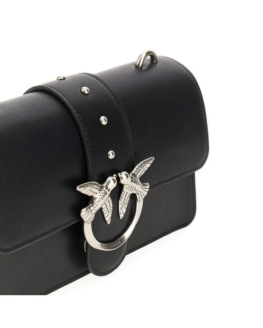 Pinko Black Mini Love One Classic Bag