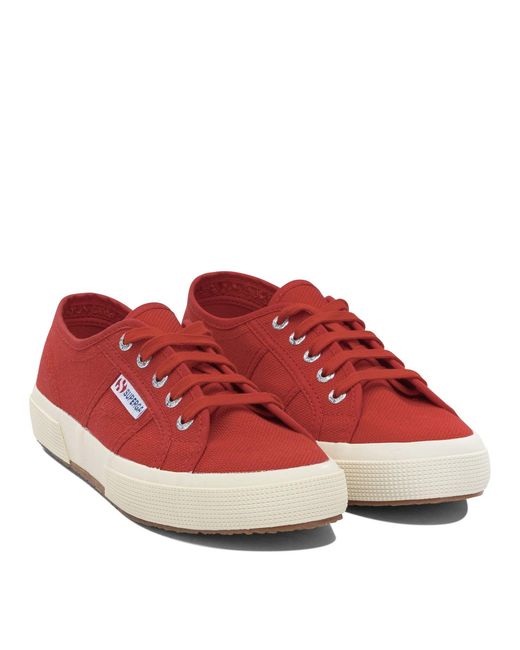 Superga Red Sneakers & Slip-On