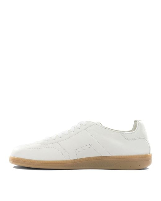 Santoni White "Oly" Sneakers for men