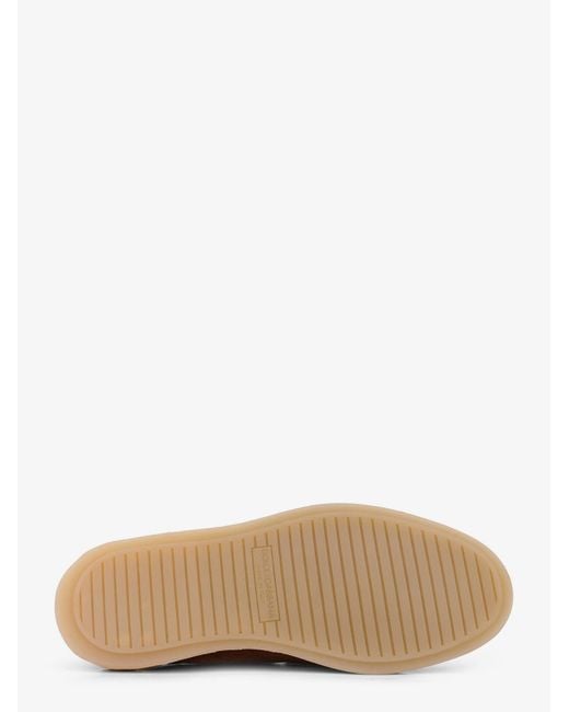 Dolce & Gabbana Brown Suede Slipper Loafers for men