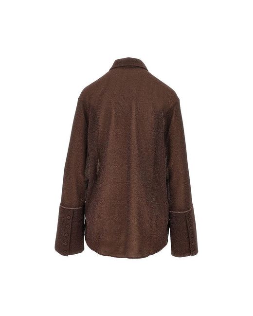Oseree Brown 'Lumière' Shirt