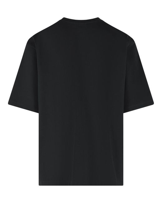 DSquared² Black Cotton T-Shirt for men