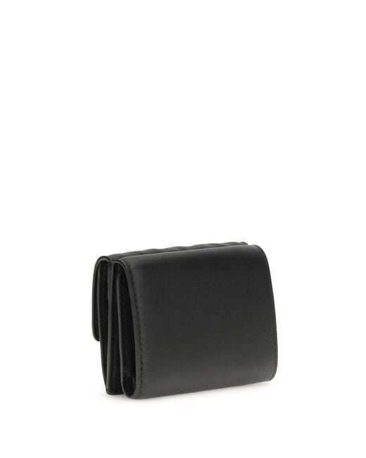 Fendi Gray Leather Wallet