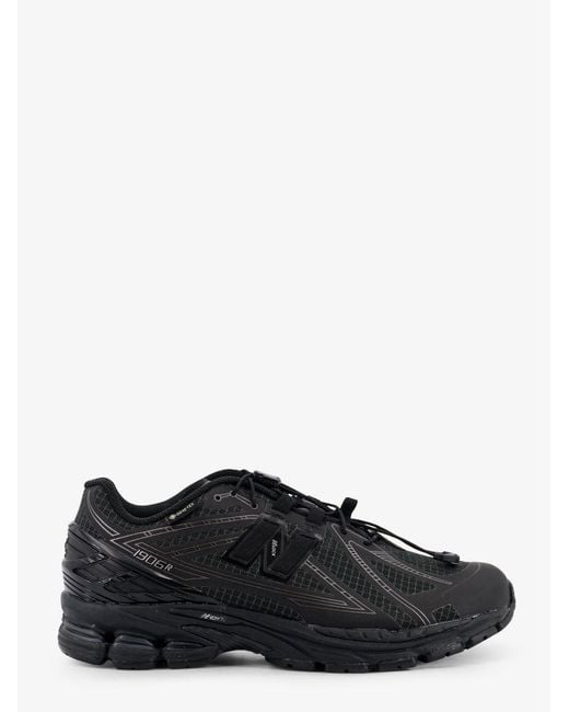 New Balance Black U190631 Gore-Tex Sneakers With Side Logo for men