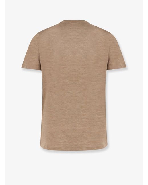 Boss Natural Cotton And Silk T-Shirt for men