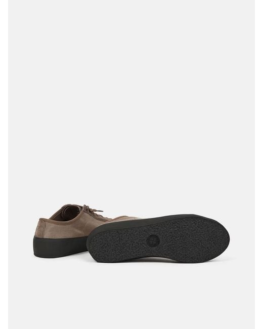 Stone Island Brown "Poly Mesh" Sneaker for men