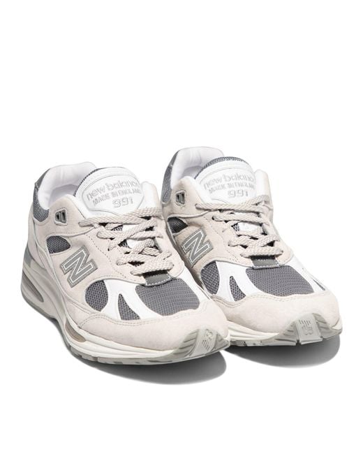 New Balance White "Made for men