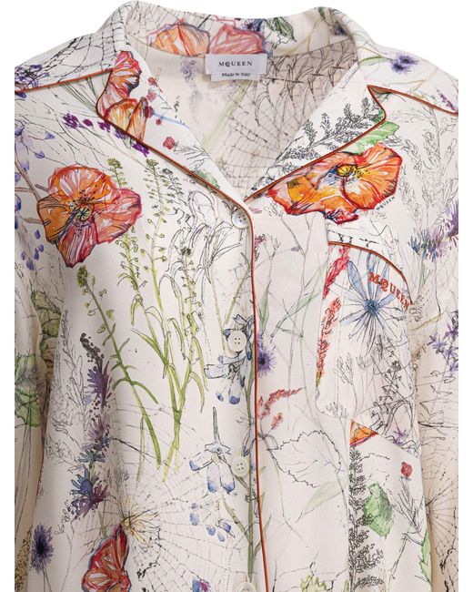 McQueen Pink * Shirts White