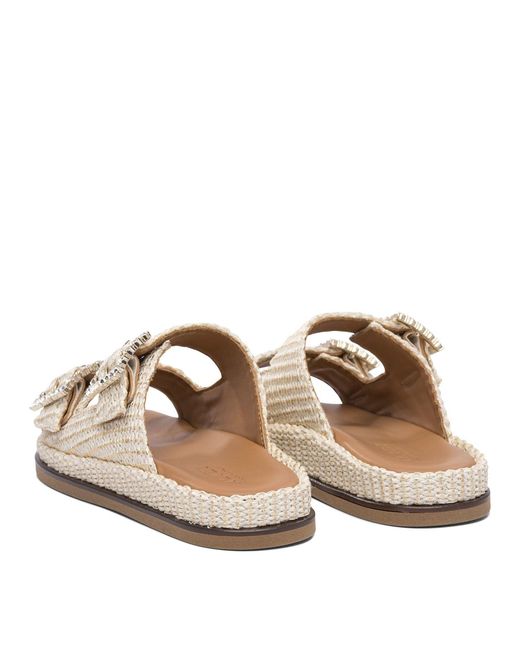 Alibi White Sandals