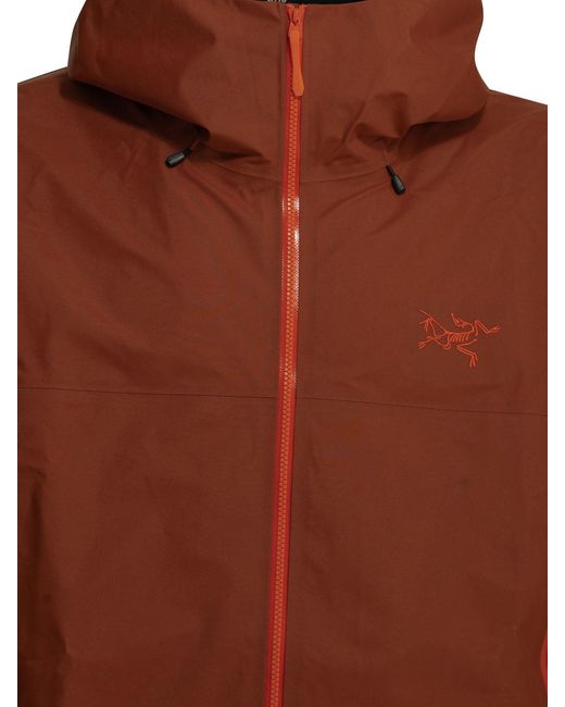 Arc'teryx Brown "Beta Sl" Technical Jacket for men
