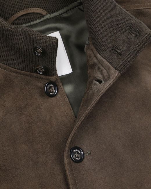 Valstar Brown Valastrino Suede Jacket for men