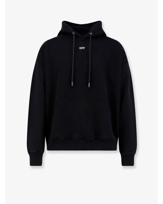 Off-White c/o Virgil Abloh Blue Off Sweaters Cotone for men