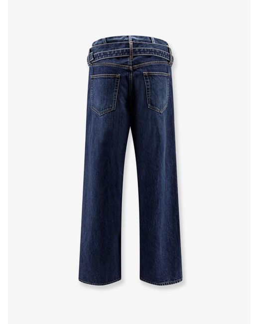 Sacai Blue Denim Jeans for men