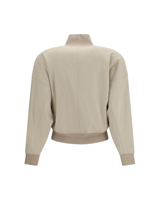 Gucci Natural Bomber Jacket