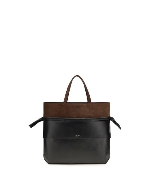 Loewe Black Small Switch Tote Bag for men