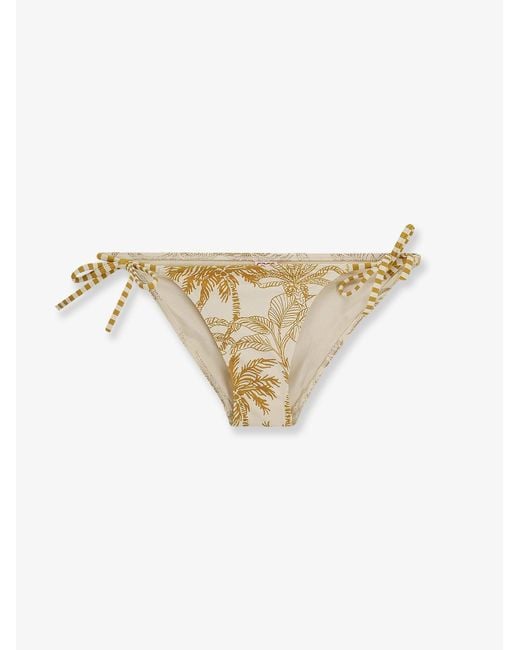 Eres White Nylon Bikini Bottom