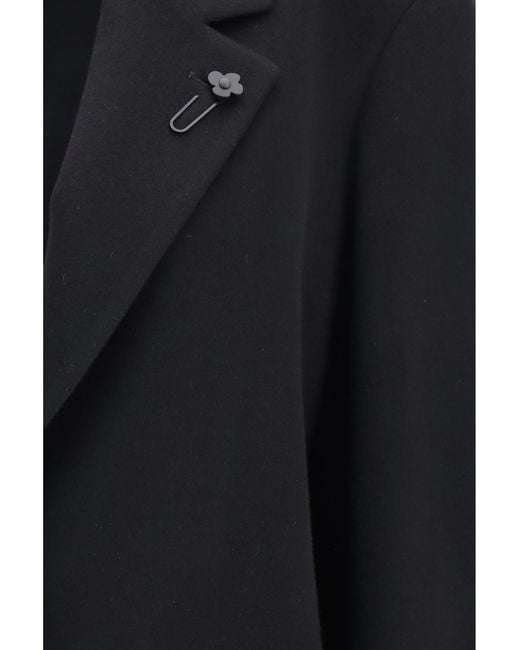 Lardini Black Cashmere Blazer