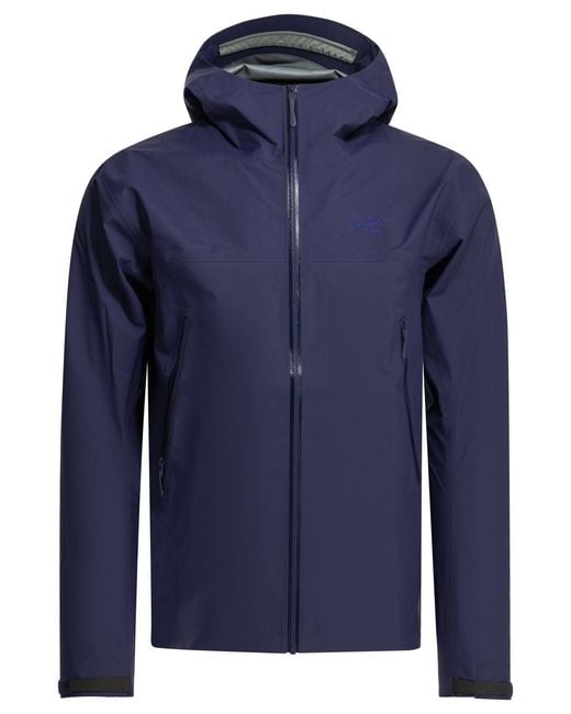 Arc'teryx Blue "Beta" Technical Jacket for men
