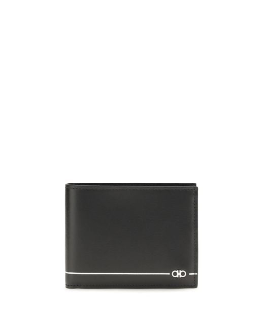 Ferragamo Black Bifold Wallet for men