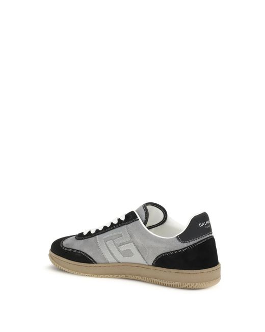 Balmain Black Swan Sneakers for men