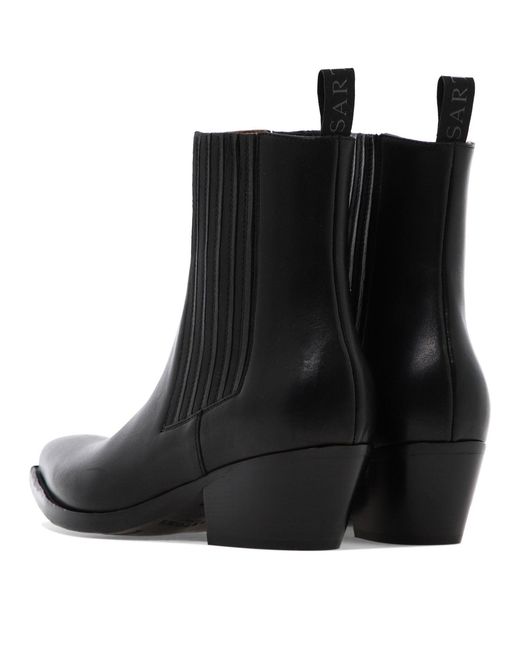 Sartore Black Parma Boots And Ankle Boots