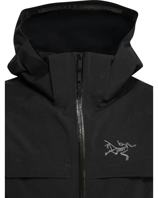 Arc'teryx Black "Macai" Technical Jacket for men