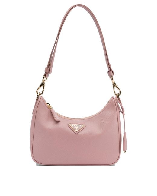 Prada Pink Re-Edition Shoulder Bag
