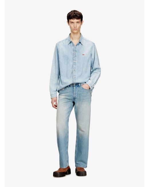 DIESEL Blue 1980 D-Eeper Denim Jeans for men