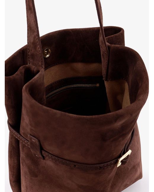 MANU Atelier Multicolor Suede Tote Du Jour Shoulder Bag