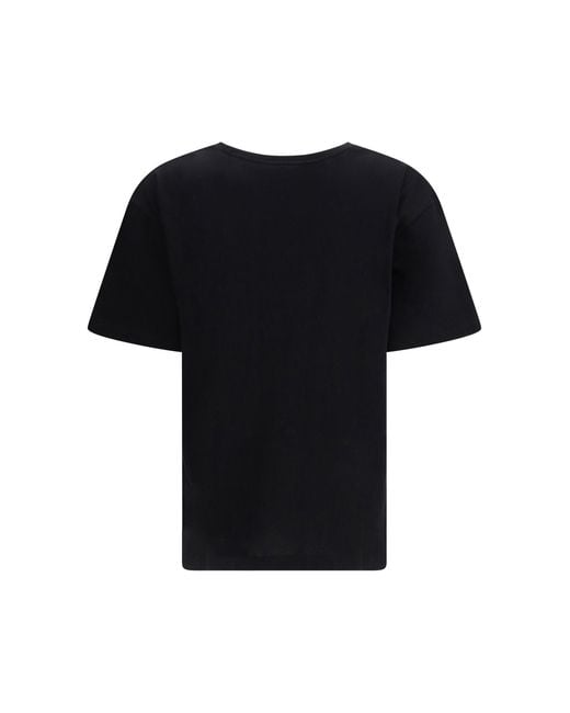 Valentino Red Printed Cotton T-Shirt