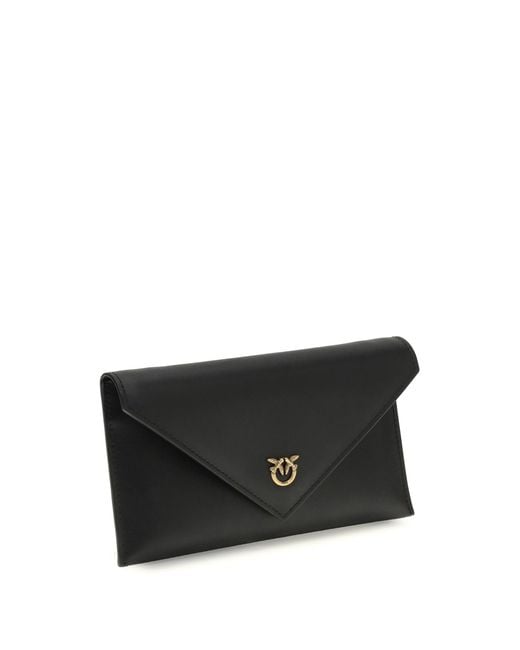 Pinko Black Mini Clutch Bag