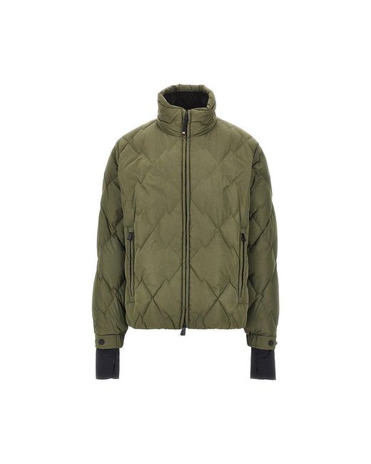 Moncler Green 'Bramans' Down Jacket for men