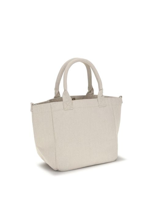 Ganni White Small Easy Shoulder Bag Sunlight