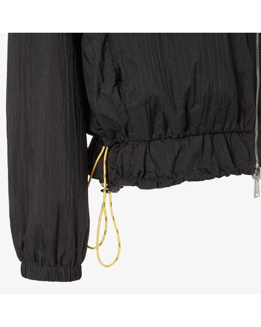 Fendi Black Reversible Wind Breaker Jacket for men