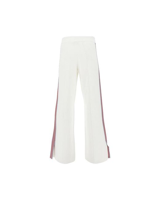 Autry White Knitted Track Pants for men