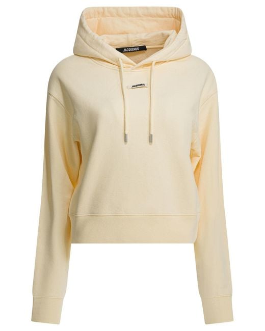 Women's Natural "Gros Grain" Hoodie