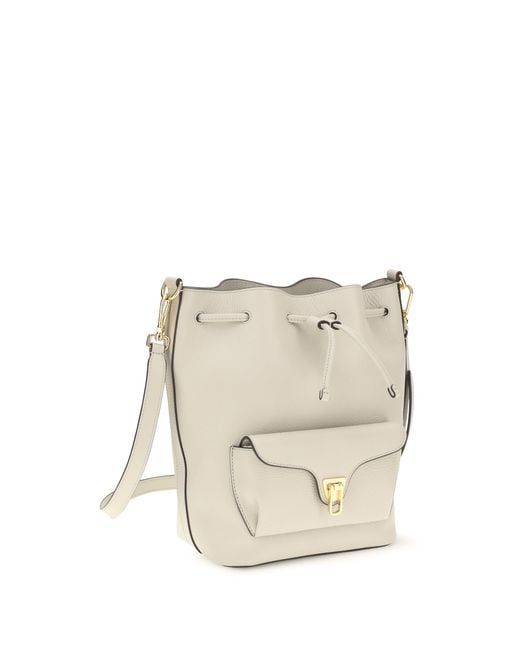 Coccinelle White Beat Generation Eucalipto Handbag