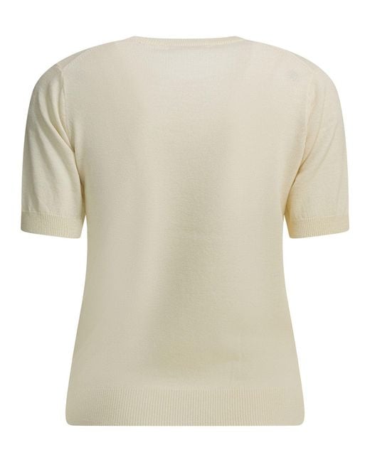 Auralee Natural Cashmere Crewneck Sweater Ivory