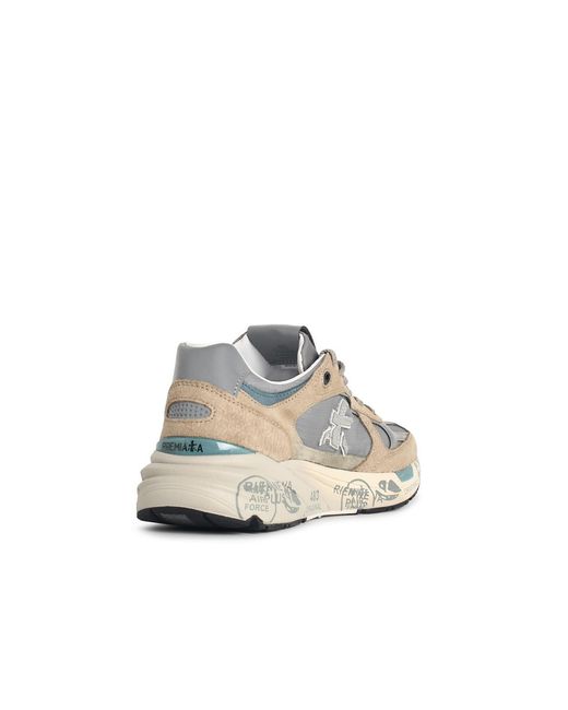 Premiata White 'Mase' Lear Blend Sneakers for men