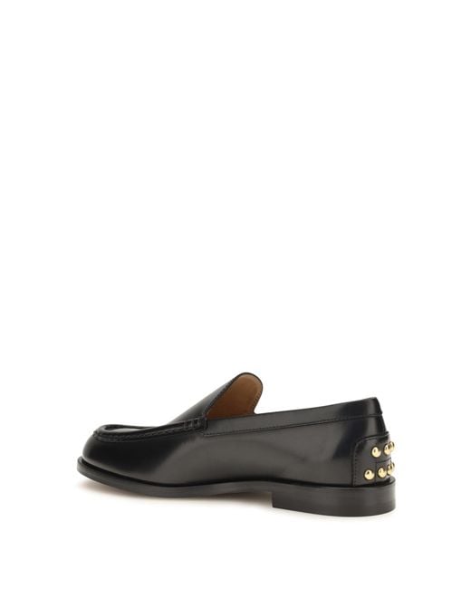 Tod's Black Gommino Leather Loafers