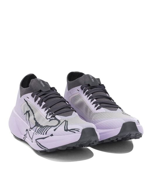 Arc'teryx White "Silan 2" Low Top Sneakers
