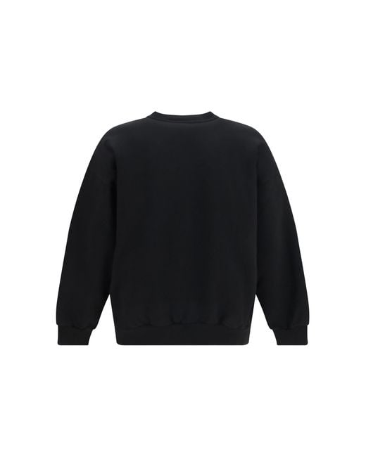 Balenciaga Blue Sweatshirt Cotton for men