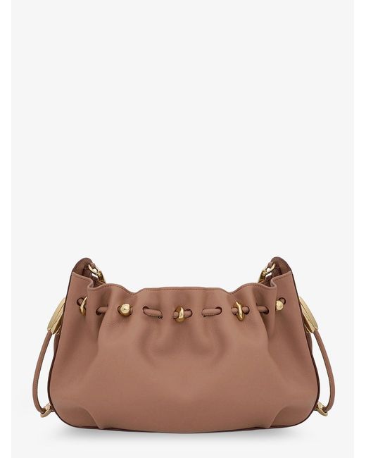 Zimmermann Brown Halcyon Leather Clutch