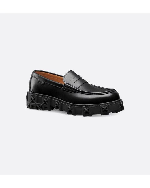 Dior Black Slickrock Loafers for men