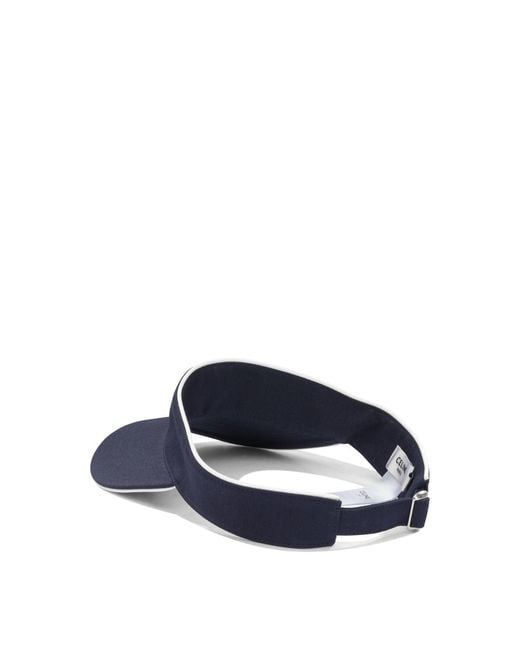 Céline Blue Cotton Hat